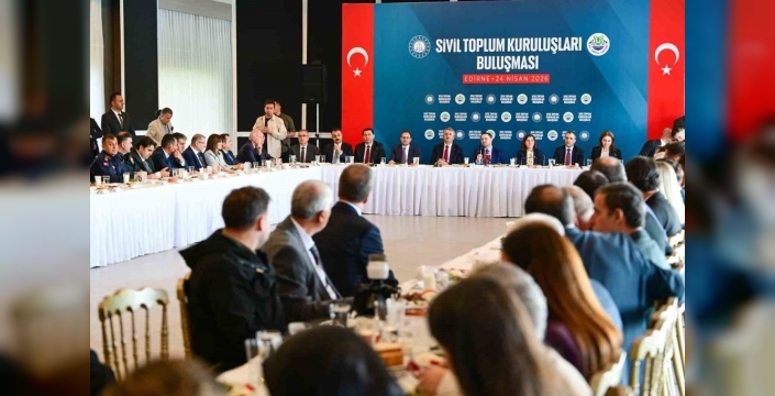 Adalet Bakanı Gürlek, Edirne'de STK'larla buluştu: 'İhtiyaçları yerinden tespit etmek önemli