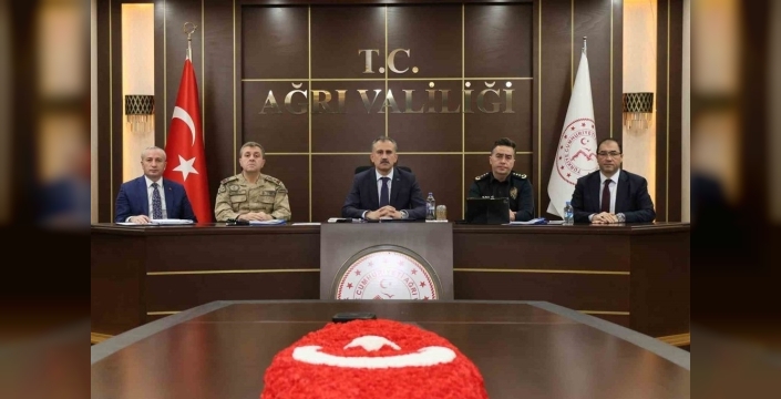 Ağrı'da okul ve yurt güvenliği için kritik toplantı yapıldı