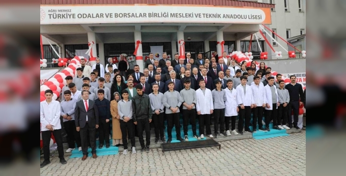 Ağrı'da yeni meslek lisesi açıldı: Sanayiye nitelikli eleman yetiştirecek
