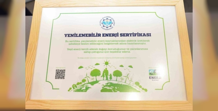 Alanya Alaaddin Keykubat Üniversitesi, yeşil enerjide Türkiye'nin öncüsü oldu