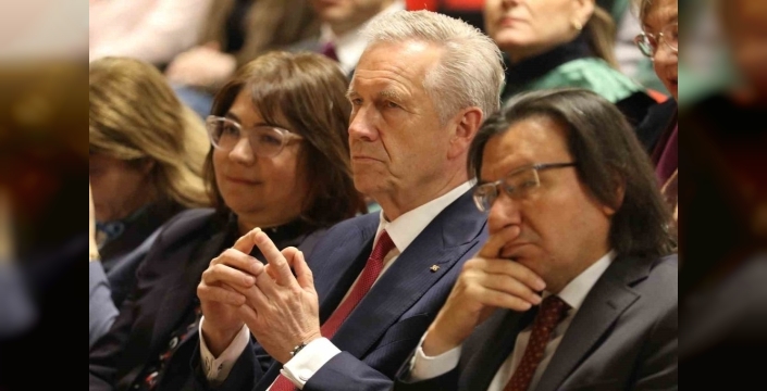 Almanya eski Cumhurbaşkanı Wulff'a Kocaeli'den 'köprü kurma' mesajı ve fahri doktora