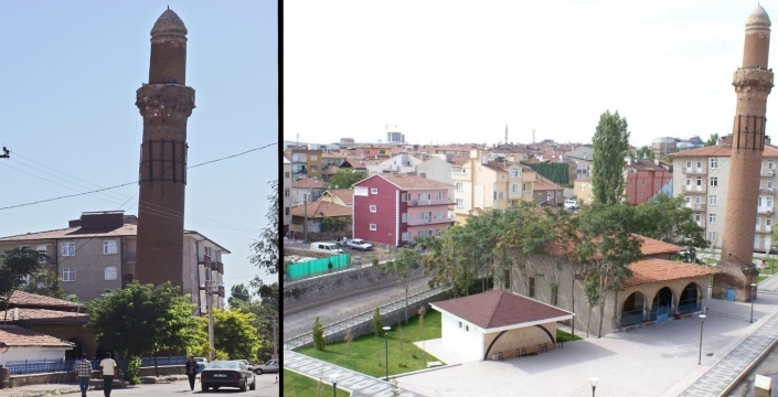 Anadolu’nun Pisa Kulesi Konya’ya 1 saat mesafede: Eğri Minare ilgi odağı oldu
