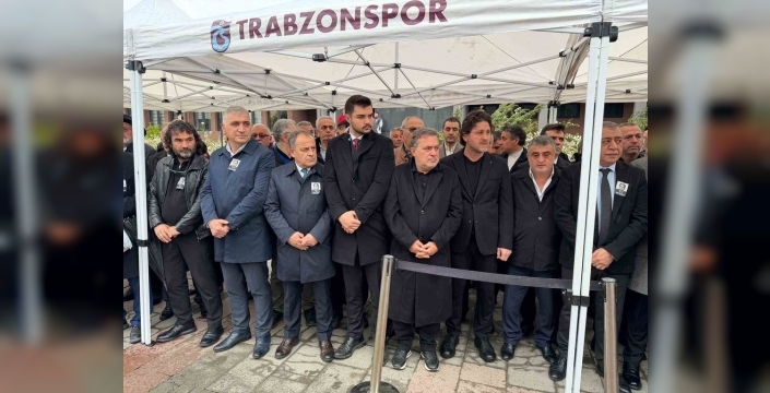 Atay Aktuğ için Trabzonspor'da anma töreni düzenlendi