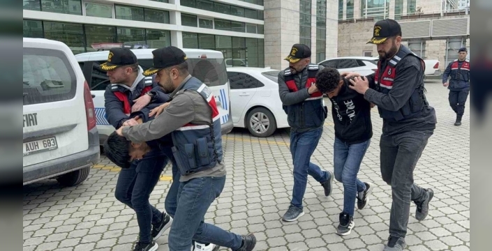 Bafra'da TikTok'ta terör propagandası yapan inşaat işçilerine adli kontrol kararı