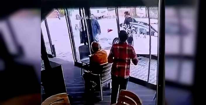 Bartın'da saniyelerle önlenen facia: Kahraman işletmeci anlık müdahalesiyle hayat kurtardı