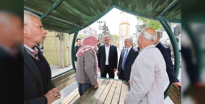 Başkan Tahmazoğlu, mahalle ziyaretleriyle vatandaşların yanında