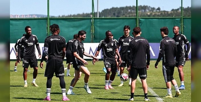 Beşiktaş, Gaziantep deplasmanı öncesi hummalı hazırlıklarını sürdürüyor