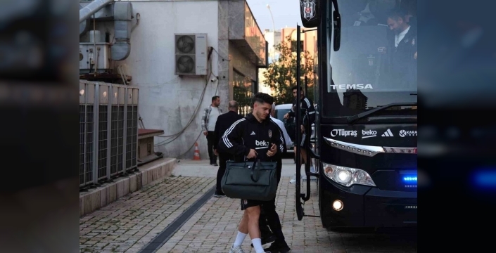 Beşiktaş kafilesi Gaziantep'te: Maç öncesi ilk temas!