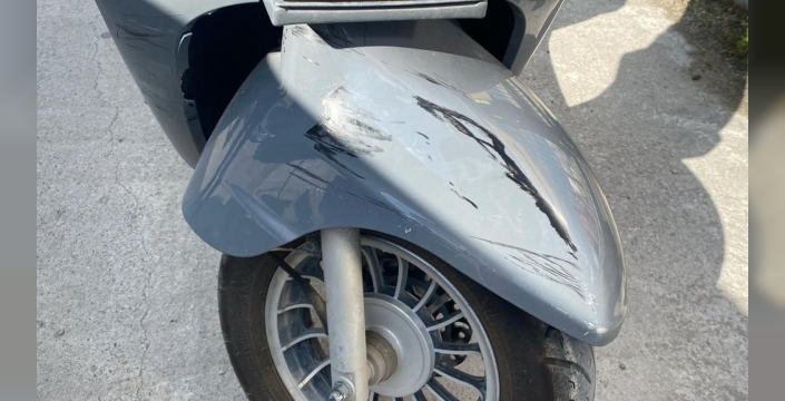 Bolu'da motosikletle hafif ticari araç çarpıştı: 1 kadın yaralı