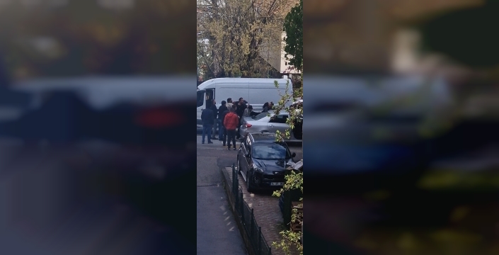 Bolu'da yol verme tartışması, kavgaya dönüştü