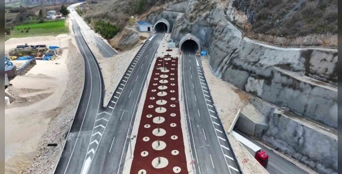 Çorum-Laçin yolu açılıyor: Seyahat süresi yarıya indi, Kırkdilim tünelleri hizmete giriyor