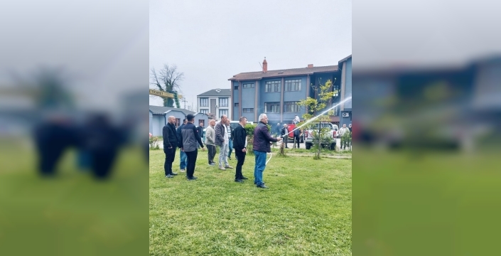 Düzce'de orman yangınlarıyla mücadele için gönüllü eğitimi