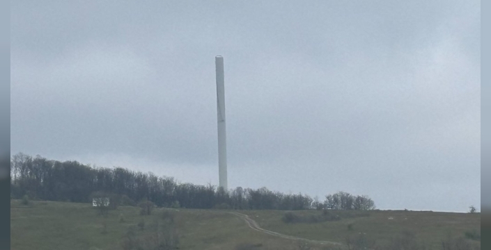 Edirne'de rüzgar türbini parçalandı, köyde panik yaşandı