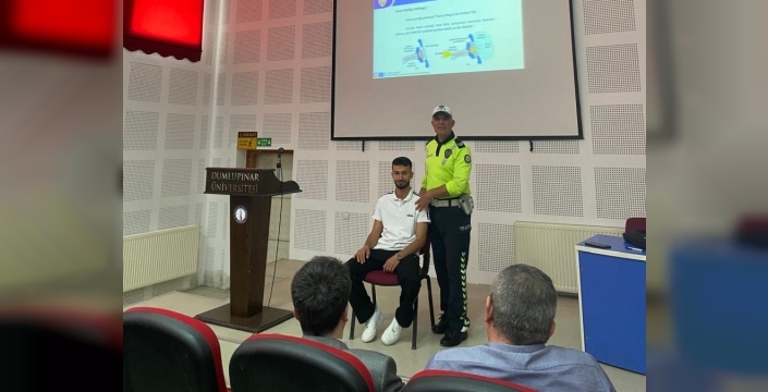 Emet MYO'da trafik kuralları masaya yatırıldı: Farkındalık seferberliği