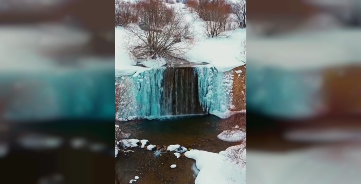 Erzincan'da buzlar çözülüyor, doğa canlanıyor ama dikkat!