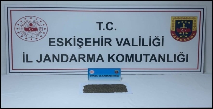 Eskişehir'de uyuşturucu operasyonu: 1 tutuklama