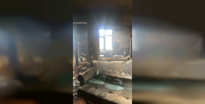 Hendek'te mutfakta yangın paniği: Ekipler hızlı müdahale etti