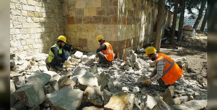 Kahramanmaraş Kalesi yeniden doğuyor: Deprem izleri siliniyor, turizme hazır hale geliyor