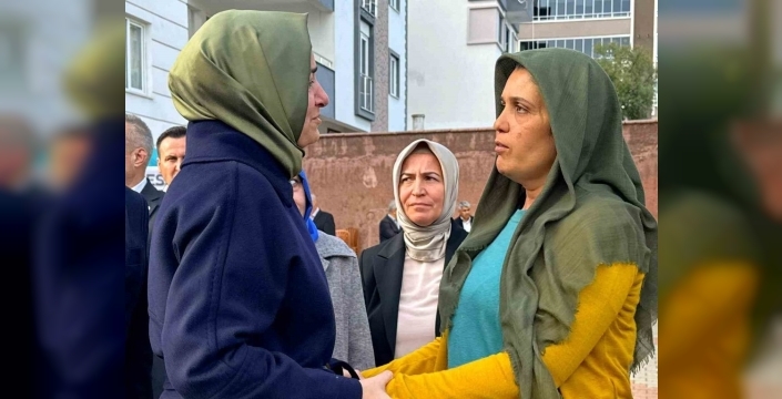 Kahramanmaraş'ta kan donduran saldırının ardından acılı ailelerle buluştu
