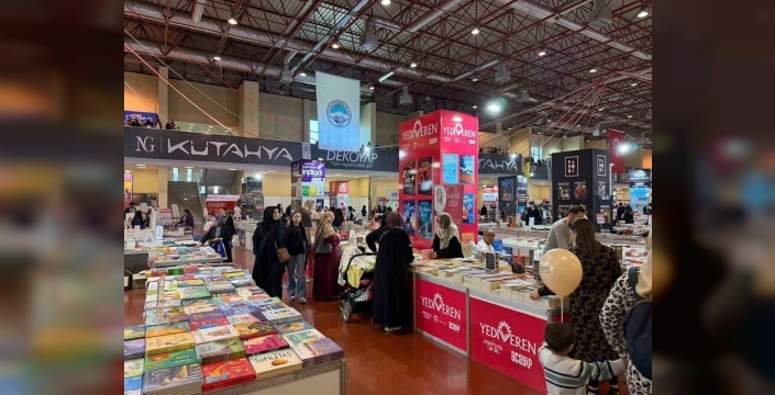 Kayseri Kitap Fuarı'na son günlerde büyük ilgi gösteriliyor