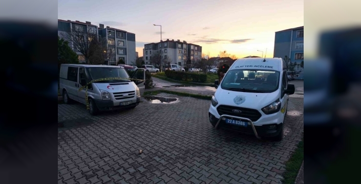 Keşan'da kan donduran pusu: Bir kişi otoparkta can verdi!