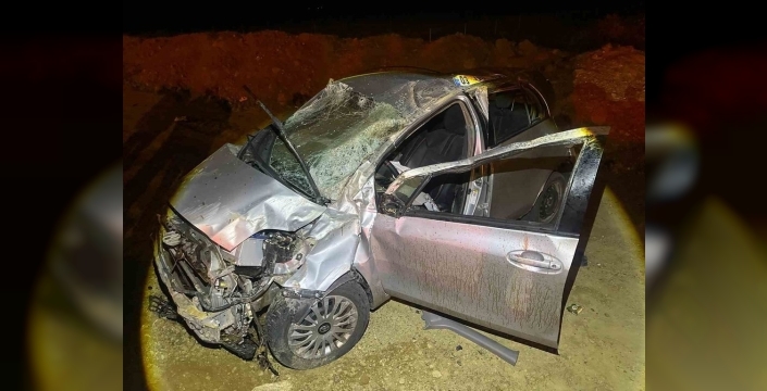 Keşan'da otomobil takla attı: Biri ağır iki yaralı
