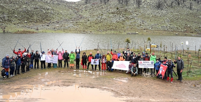Keykubad Yolu’nda bahar şöleni: Doğaseverler Konya’da buluştu
