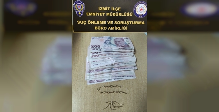 Kocaeli'de sahte altın bozduran dolandırıcı polis tarafından yakalandı