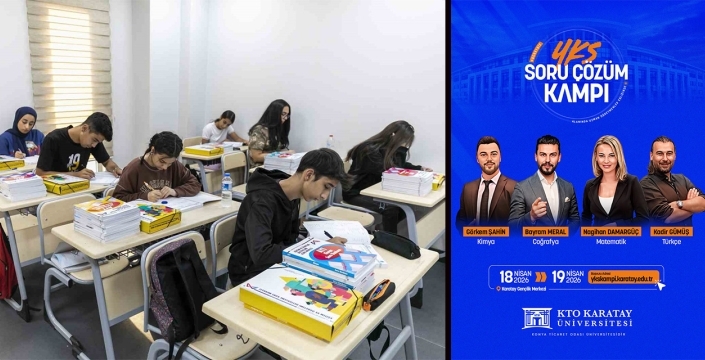 Konya’da YKS kampı başlıyor: Binlerce öğrenci katılacak