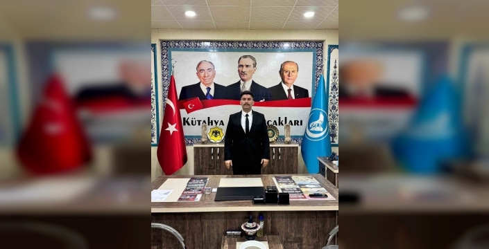 Kütahya Ülkü Ocakları'nda bayrak değişimi: Veli Özdemir görevi devraldı