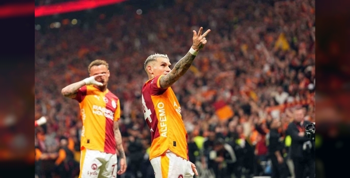 Lucas Torreira, Fenerbahçe derbisinde 4. golünü attı