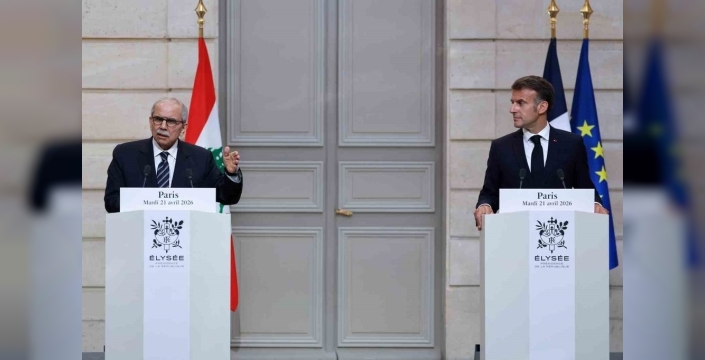 Macron'dan Lübnan'a İsrail görüşmelerinde destek sözü: