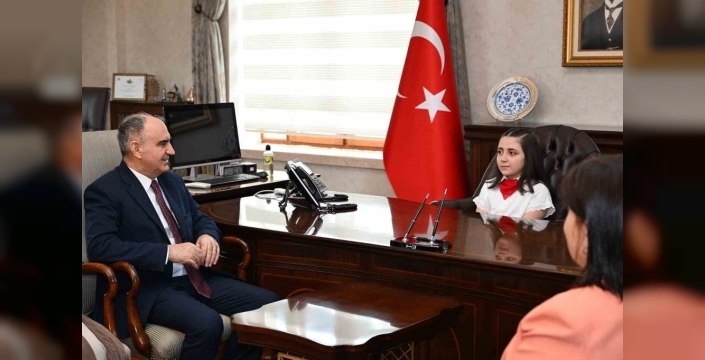 Manisa Valiliği minik Mehlika'ya emanet: Çocuklar geleceğin teminatı