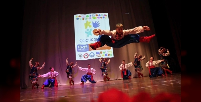 Muğla'da uluslararası çocuk şenliği coşkusu