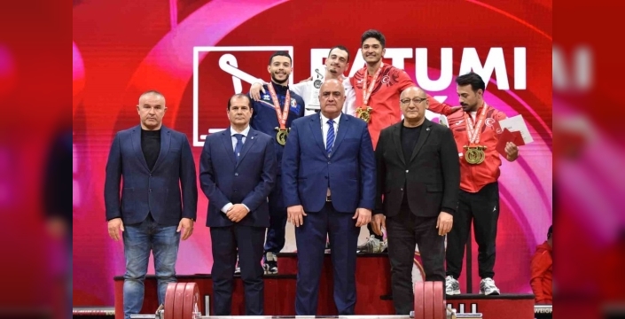 Muhammed Furkan, Avrupa Halter Şampiyonası'nda rekor kırdı