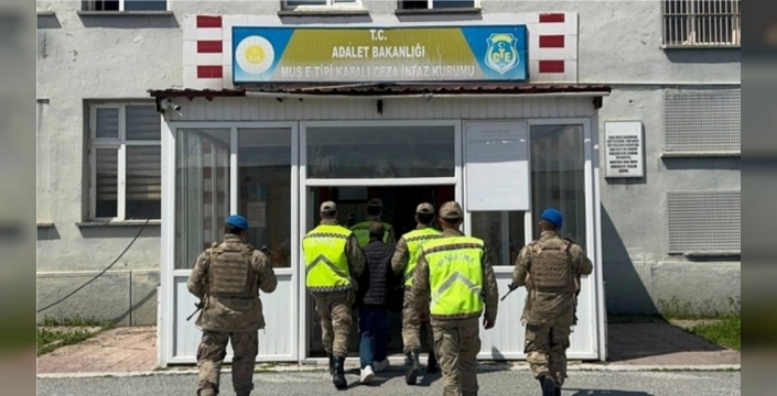 Muş'ta 30 yıl hapis cezası bulunan şahıs yakalandı