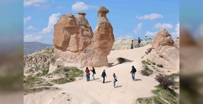 Peri bacaları öğrencilerin akınına uğradı: Kapadokya'da eğitim turizmi canlandı