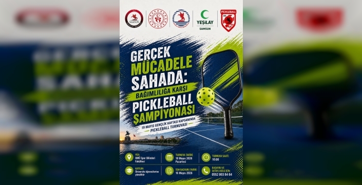 Samsun'da gençler için Pickleball Şampiyonası heyecanı