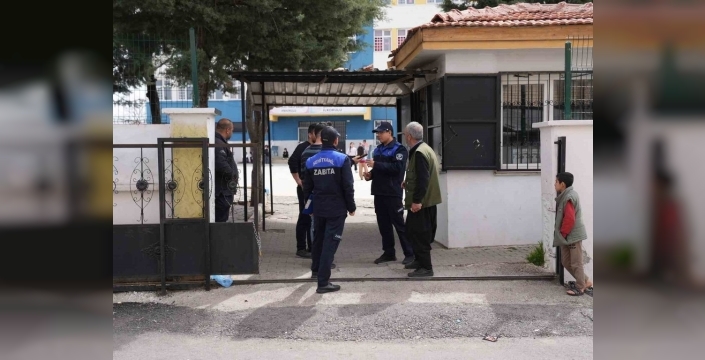 Şehitkamil'de okul çevrelerinde güvenlik seferberliği