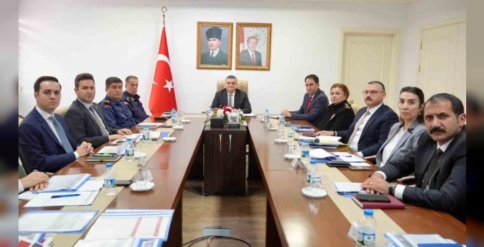 Sinop'ta güvenlik zirvesi: Asayişten eğitime her alanda önlemler masada
