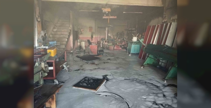 Sobaya dökülen tiner Kelkit'i yaktı: Genç ağır yaralı!