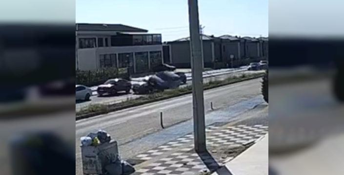 Tekirdağ'da feci kaza: 5 kişi yaralandı, SUV araç takla attı