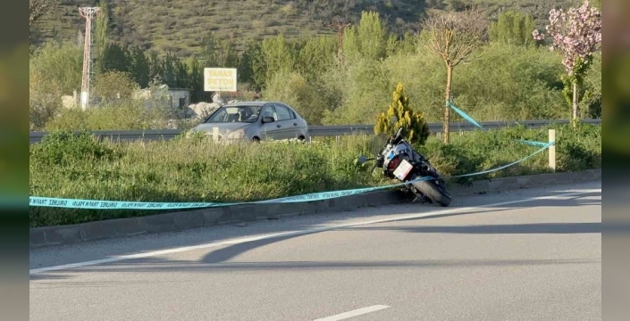 Tokat'ta acı son: Motosiklet sürücüsü hayatını kaybetti