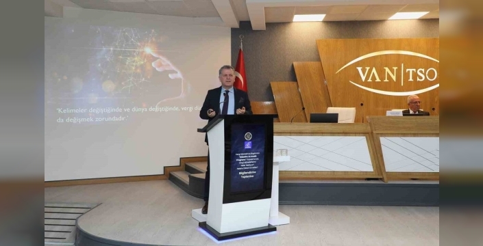 Van TSO'da vergi mükelleflerine yönelik gözetim ve analiz programı toplantısı yapıldı