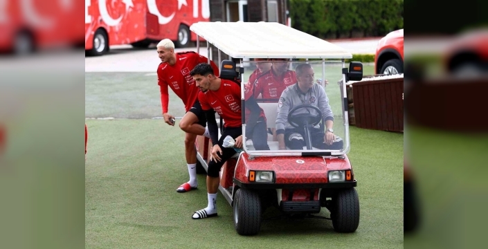 A Milli Futbol Takımı, Kuzey Makedonya maçı için son hazırlıklarını tamamladı