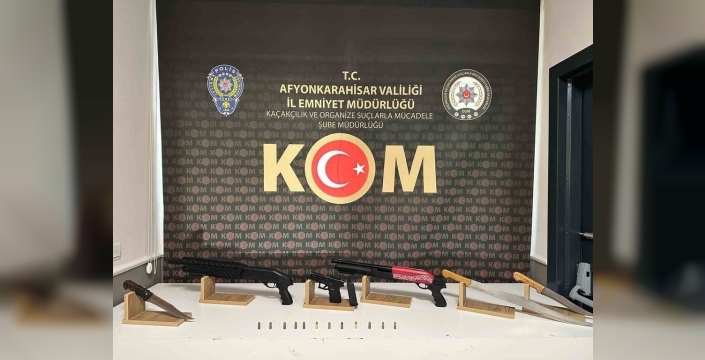 Afyonkarahisar'da 'Glock' paniği: Haraç isteyen 3 kişiden 2'si demir parmaklıklar ardında