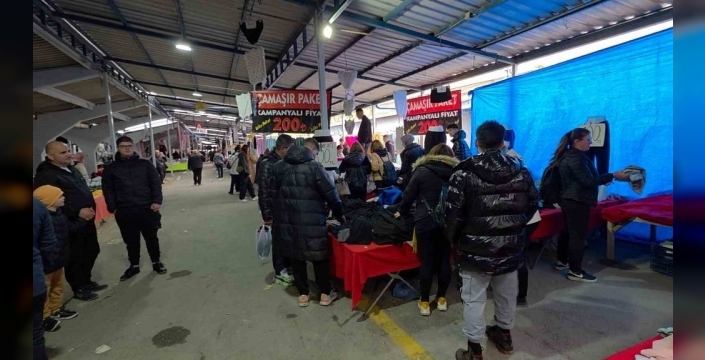 Balkan pazarı edirne'de yeniden açıldı, esnaf yeni döneme umutla bakıyor