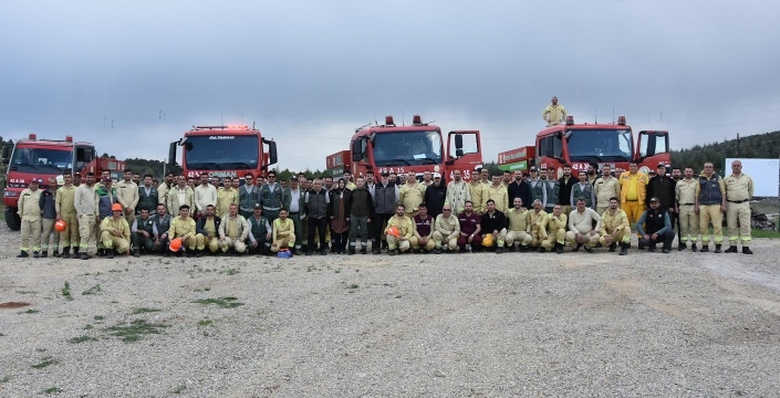 Beyşehir’de yangın sezonu hazırlığı: İşbaşı eğitimleri tamamlandı
