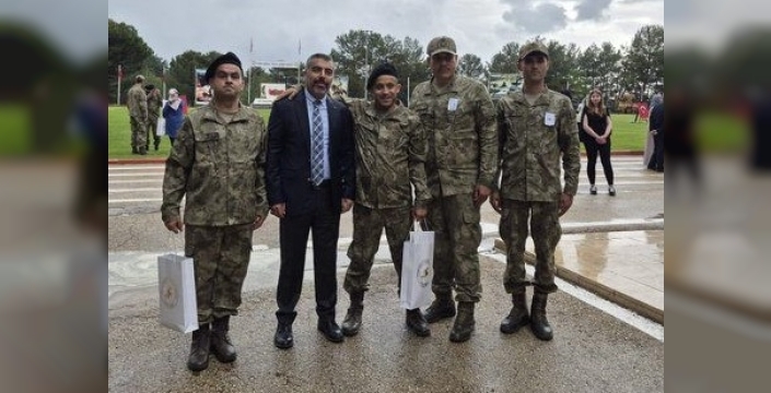 Bir günlüğüne asker olup yemin ettiler: Özel bireylerin gurur dolu anları