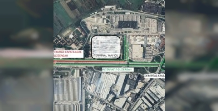 Bursa'da trafik düzenlemesi: Terminal yolu kapatılıyor
